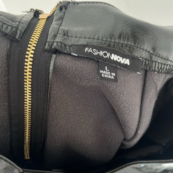 Vegan leather jumper - Picture 4 of 5